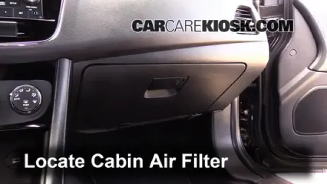 2011 Chrysler 200 Touring 2.4L 4 Cyl. Convertible (2 Door) Filtre à air (intérieur) Changement